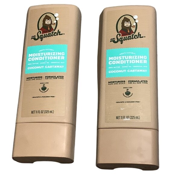 2 Dr. Squatch Coconut Castaway Moisturizing Conditioner 11 Oz - Picture 3 of 3